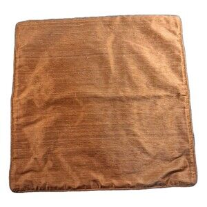 Crate & Barrel Cira Raw Silk Ochre 20 X 20 Pillow Covers